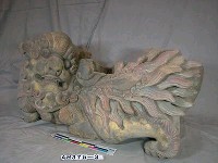 藏品(木彫獅子)的圖片